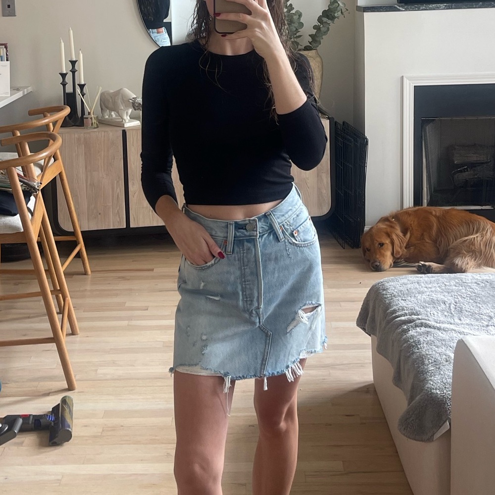 Levi’s denim skirt